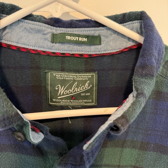 Woolrich Trout Run Flannel. Chest 22. Length 29 size M - Picture 4 of 4